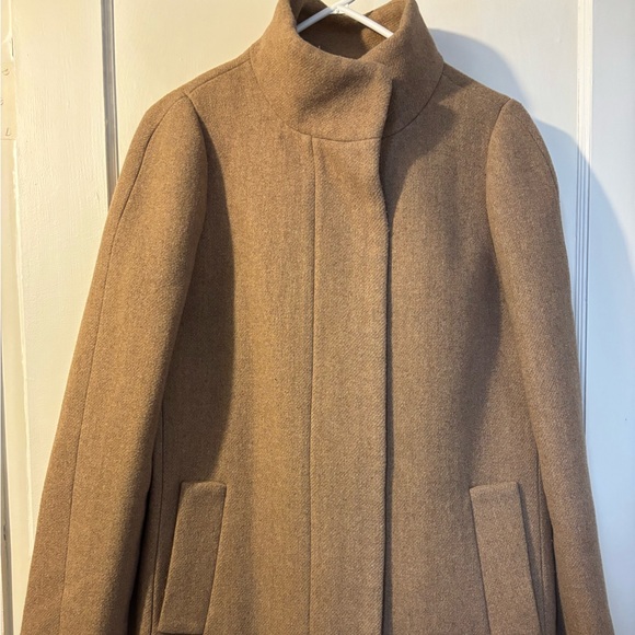 J. Crew Tan Women's Coat - Picture 2 of 11